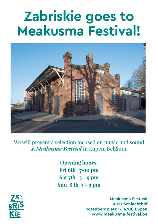 Zabriskie goes to Meakusma Festival!