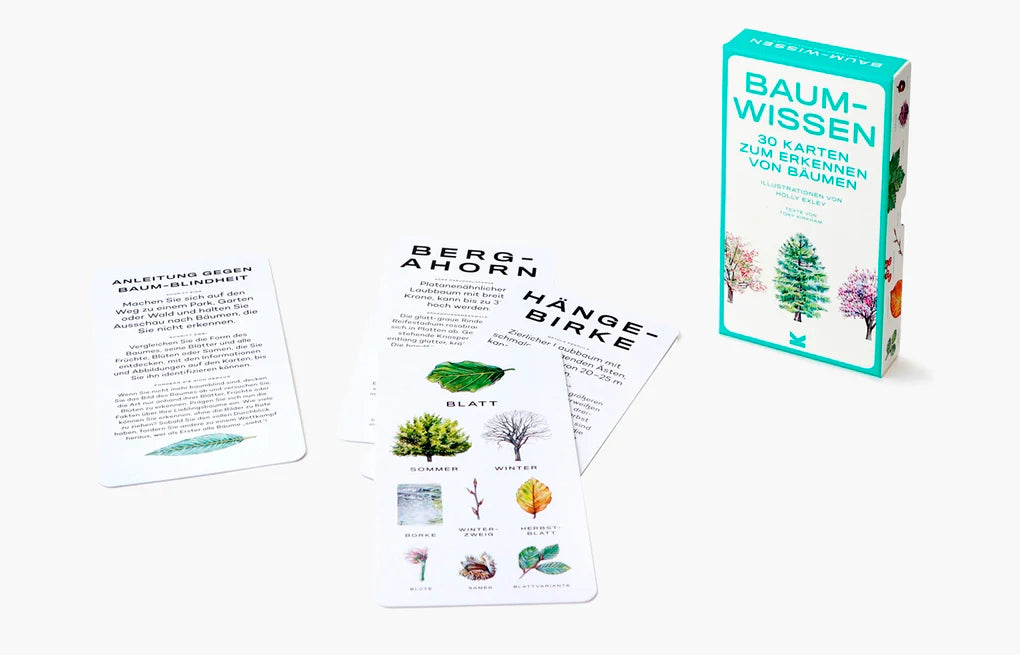 Baum-Wissen - 30 Karten zum Erkennen von Bäumen