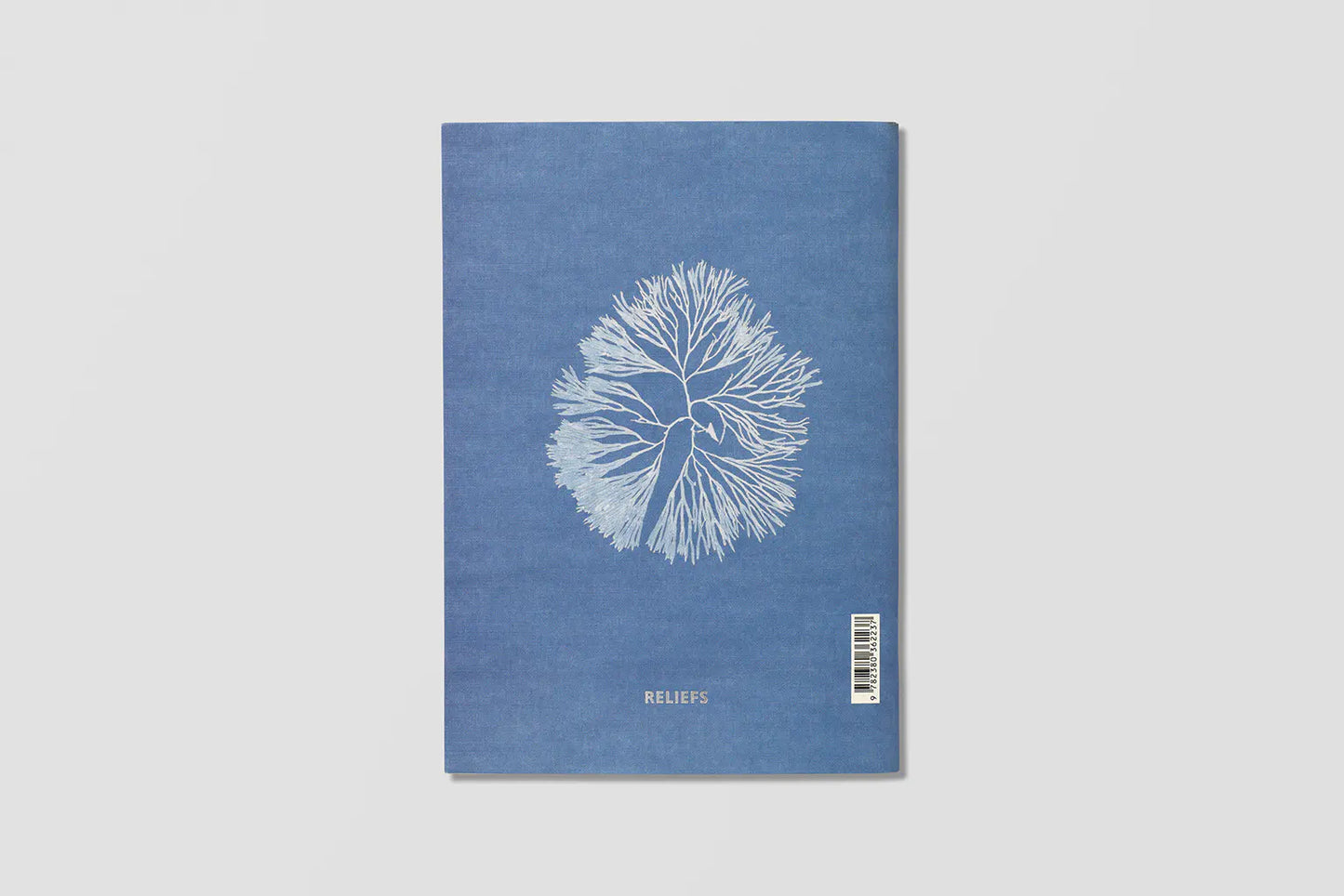 Notizbuch Reliefs - Sea Algae Cyanotype