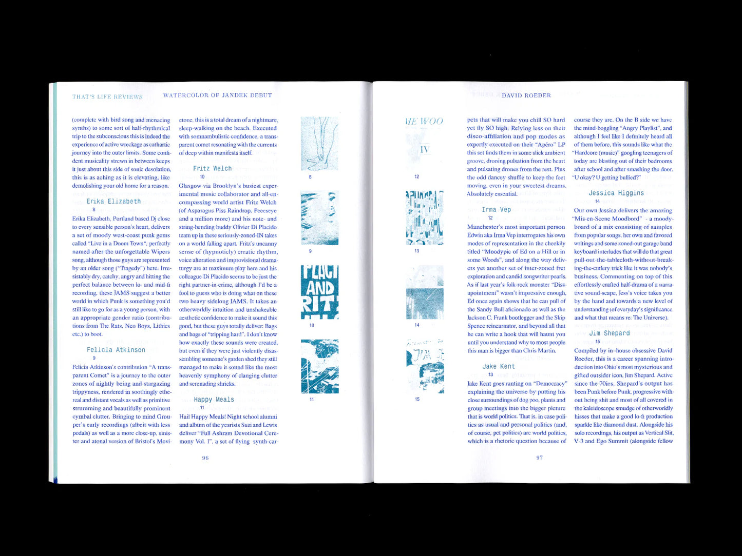 Watercolor of Jandek Debut: Music Texts 2015-2020