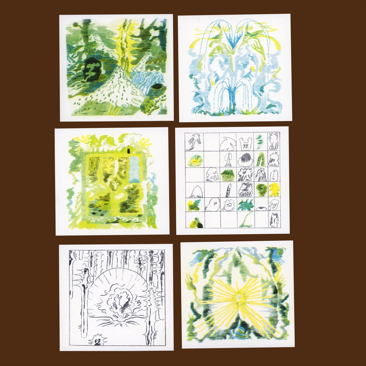 Gleaming - mini-print set