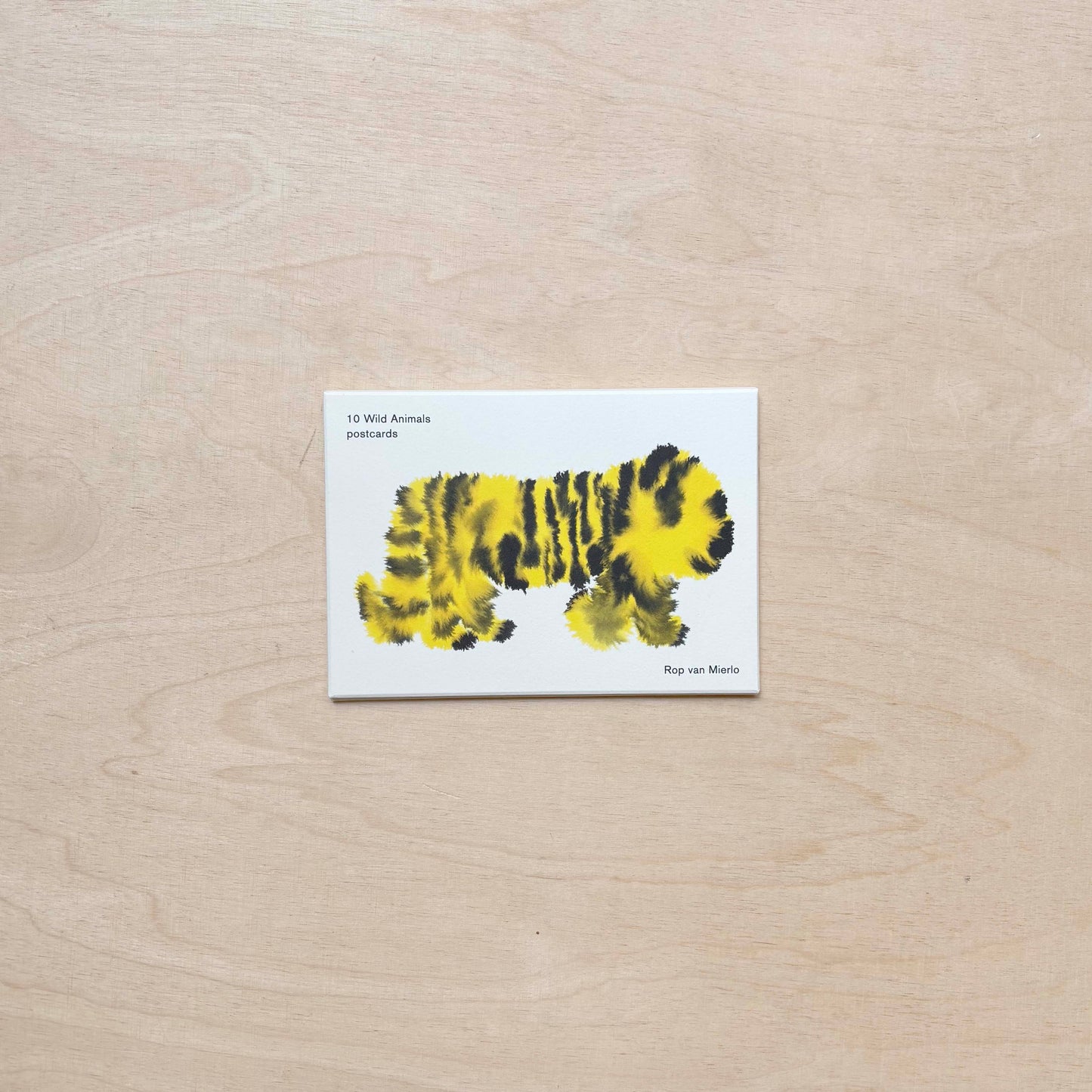 10 Wild Animals Postcards - Rop Van Mierlo