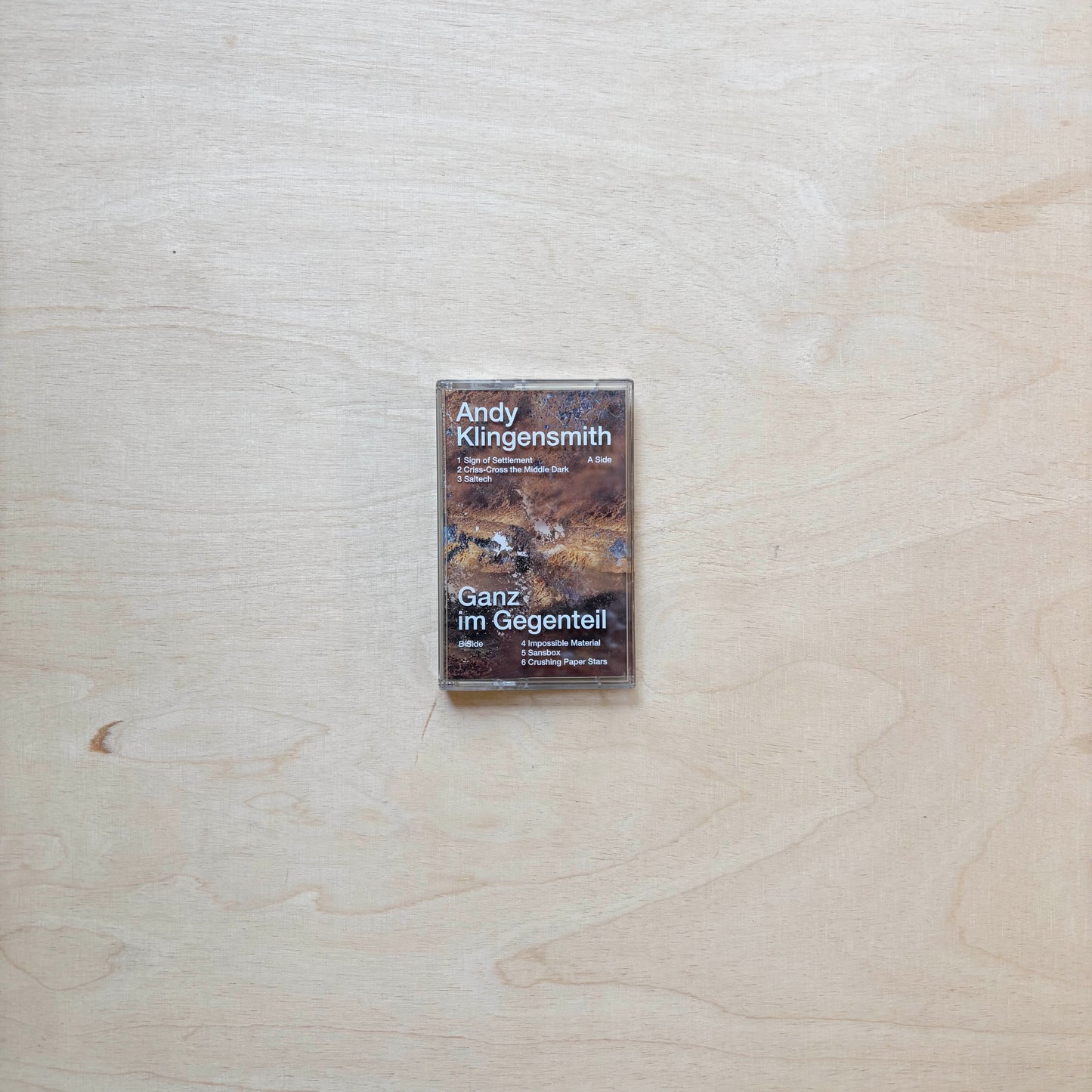 Ganz im Gegenteil - Andy Klingensmith - Tape