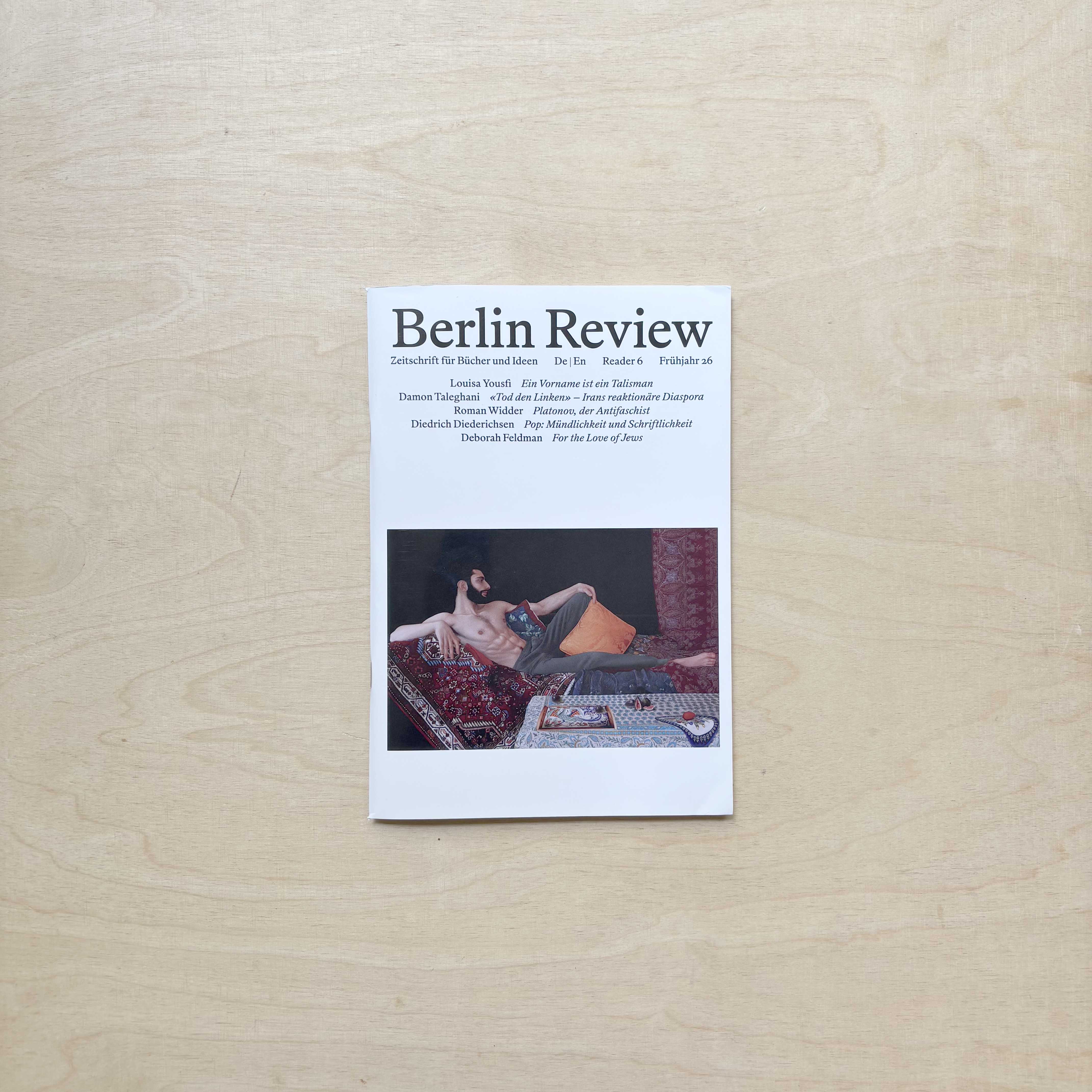 Berlin Review - Reader 6 - Spring 26 – Zabriskie Buchladen für
