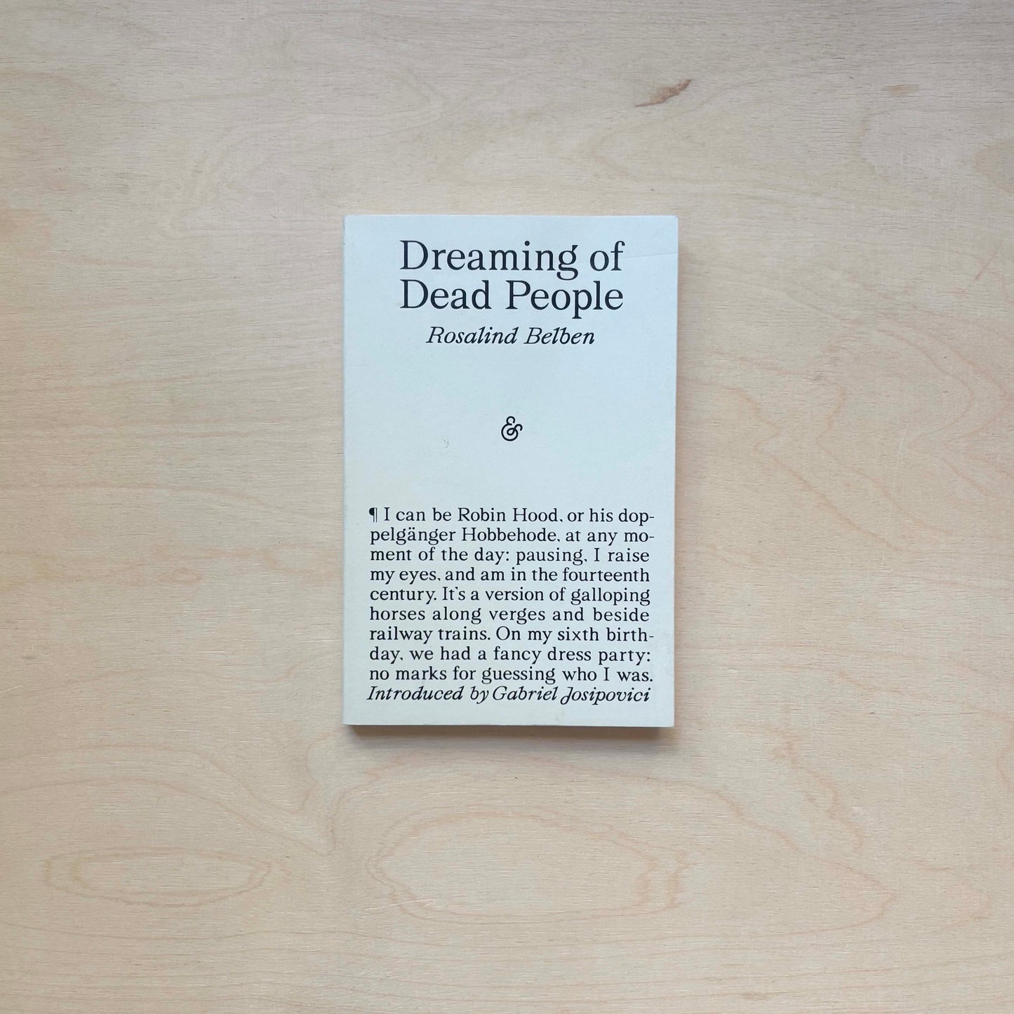 Dreaming of Dead People