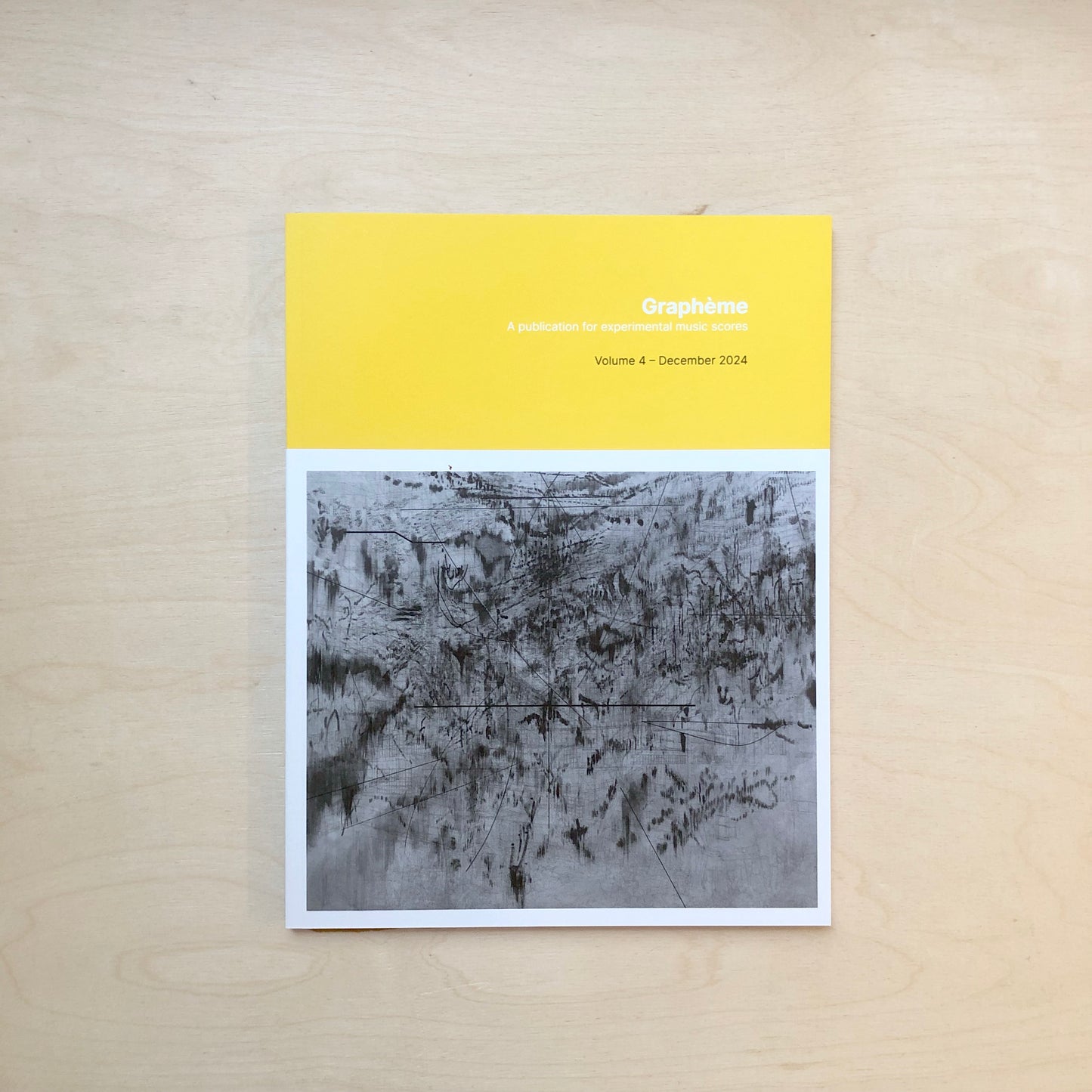 Graphème - a publication for experimental musical scores - Vol 4