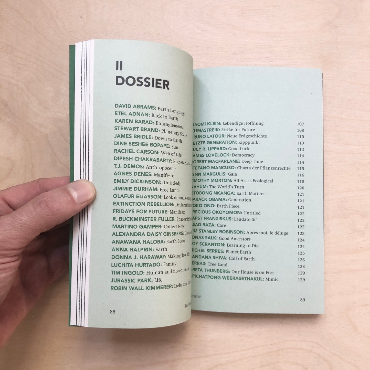 Learning from the Earth - ILEA Book 1