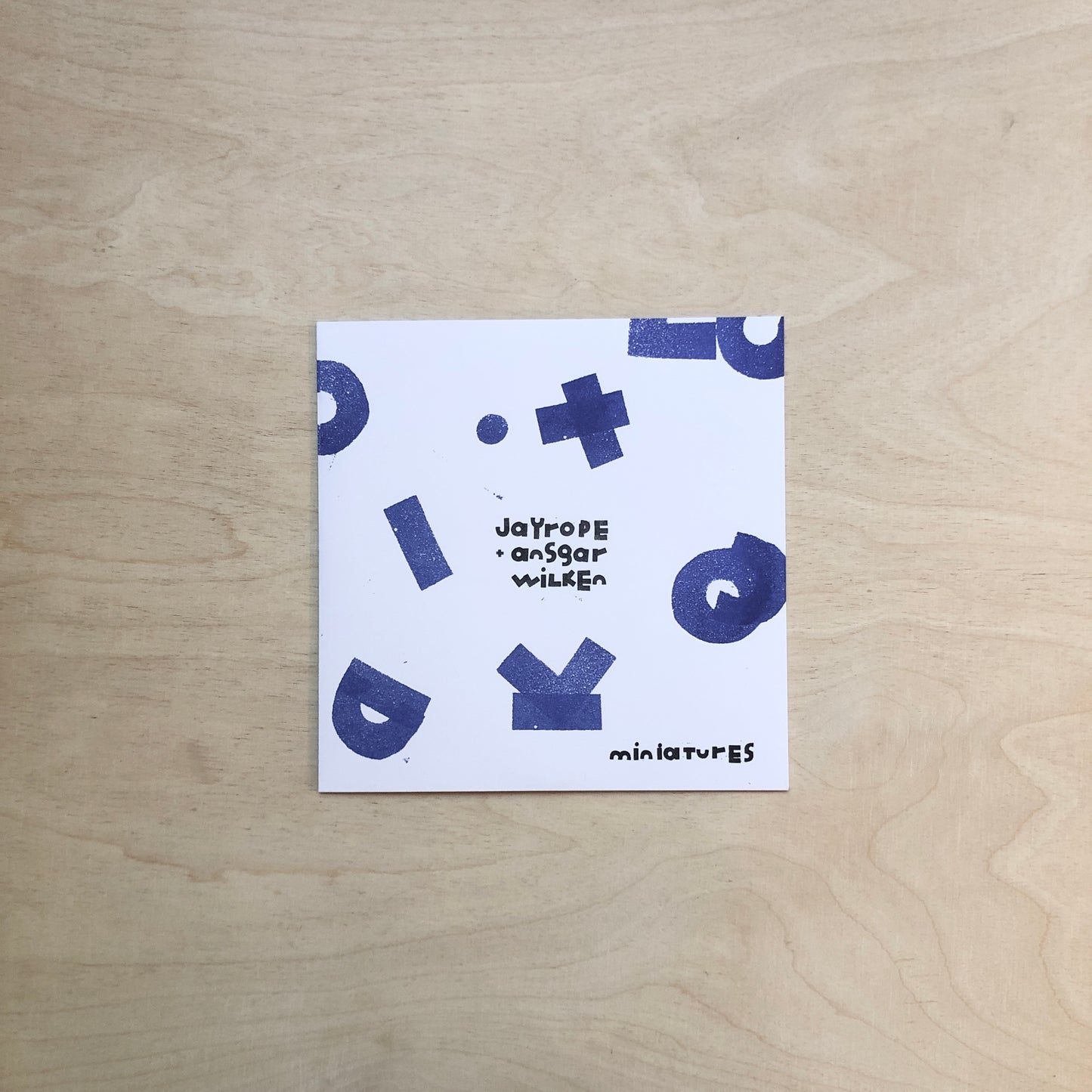 Jayrope + Ansgar Wilken - Miniatures - Vinyl 7"