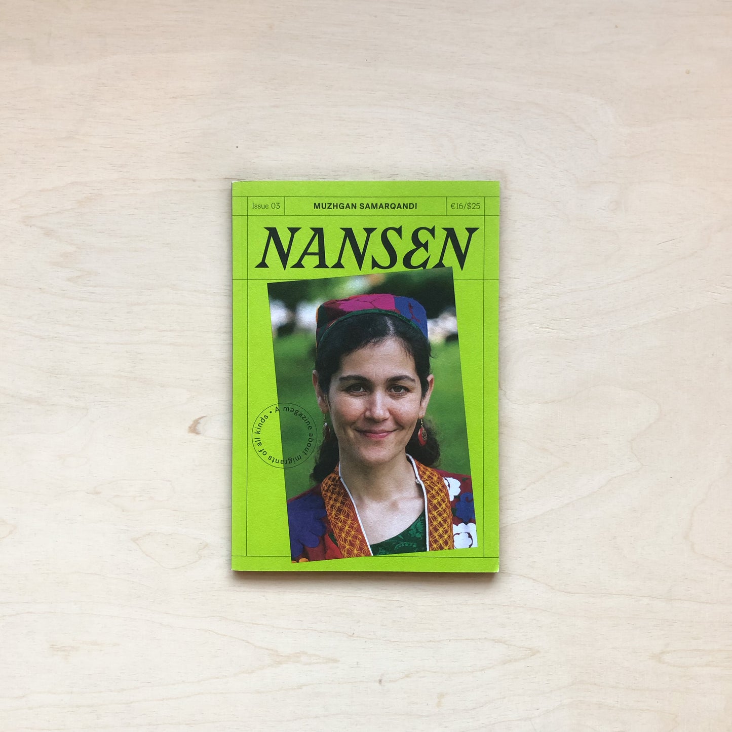 Nansen Magazine - Issue 3 - Muzhgan Samarqandi