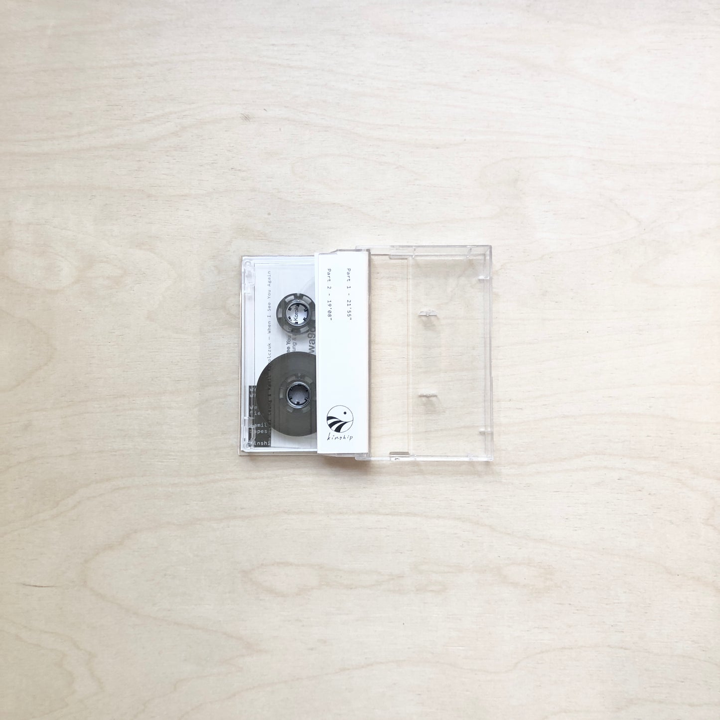 Weiwei Leung & Kamil Korolczuk - When I see you again - Tape (Kinship Tapes)