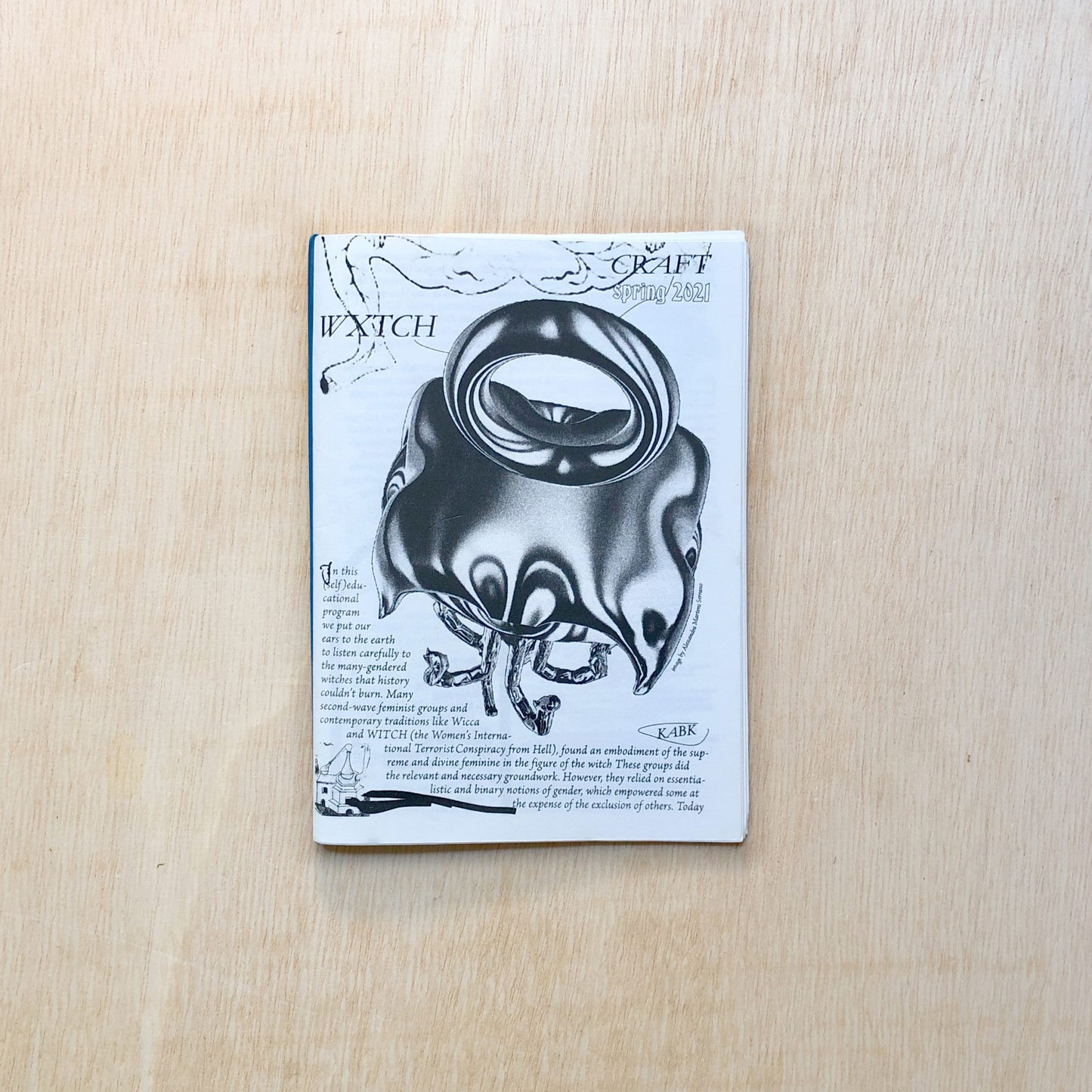 OUT OF PRINT - Wxtch Craft Zine 2020/21 - Spring Cycle: The poisons, the remedies