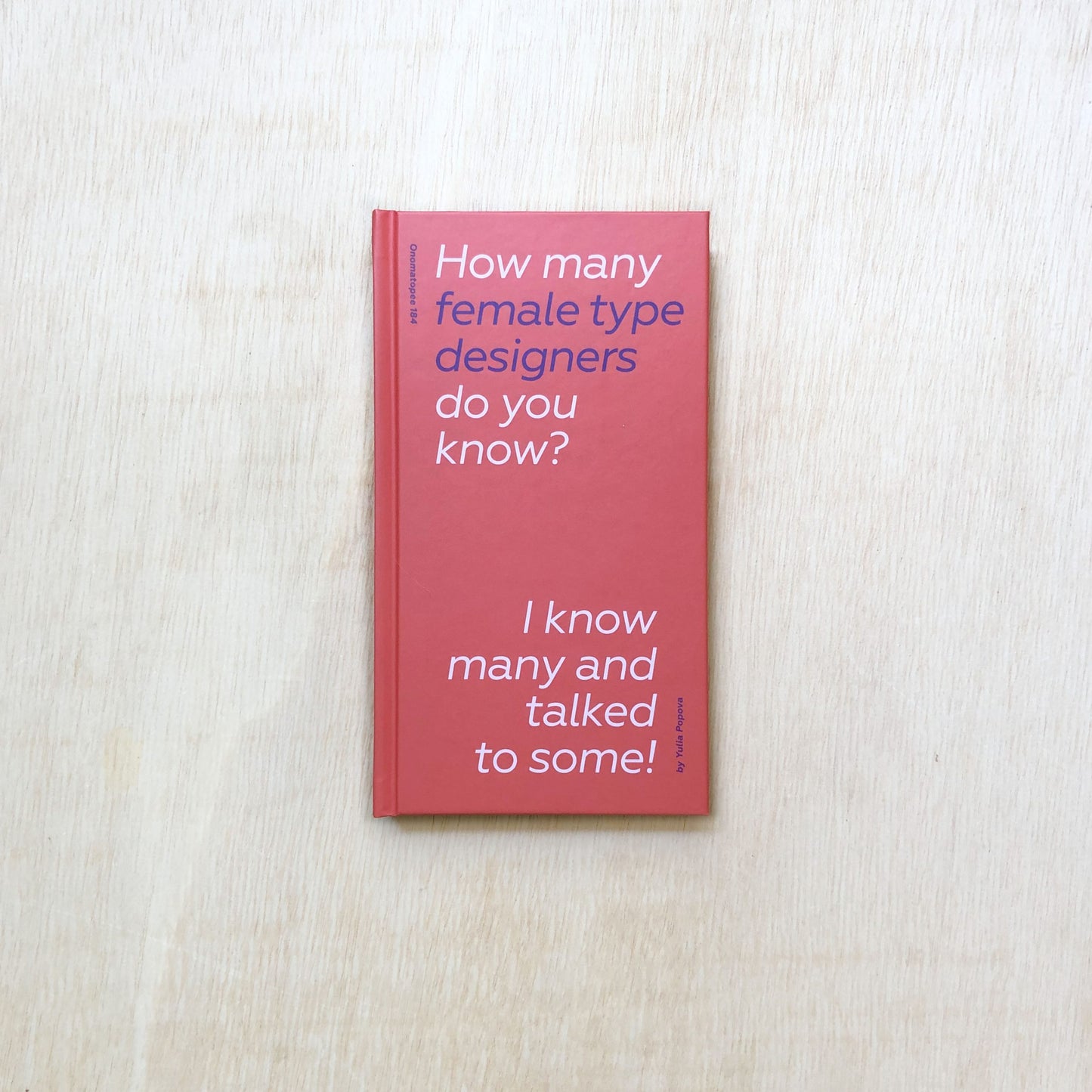 How many female type designers do you know? - 2nd Edition