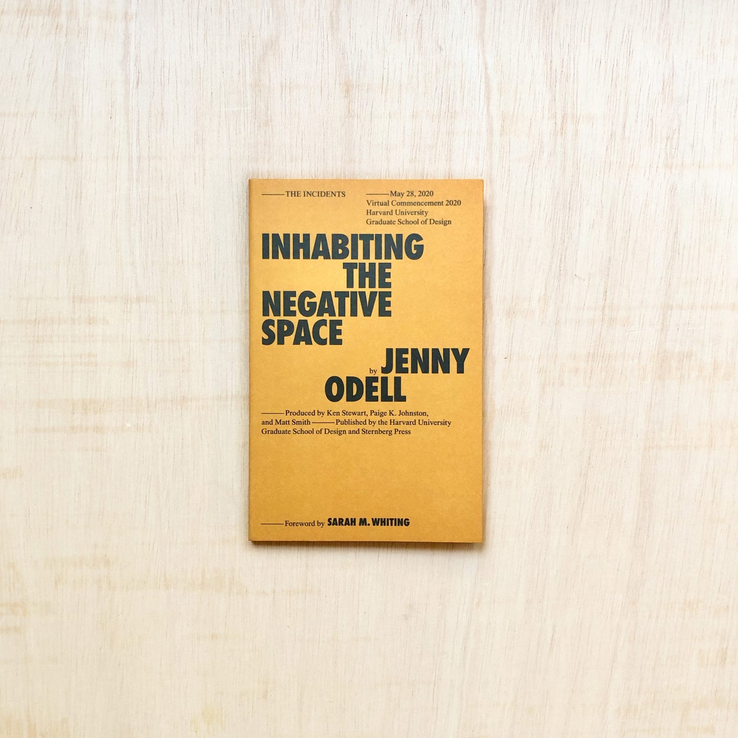 Inhabiting the Negative Space