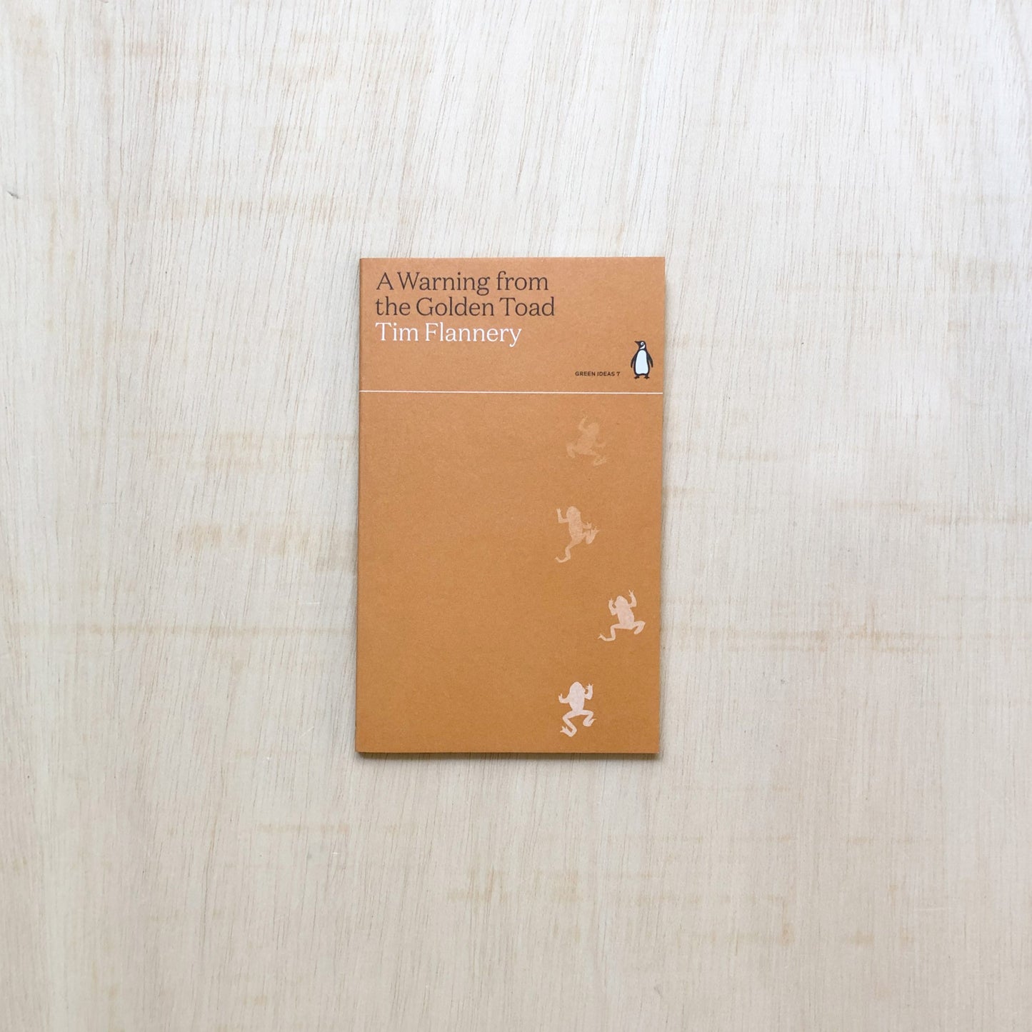 A Warning from the Golden Toad - Green Ideas 7