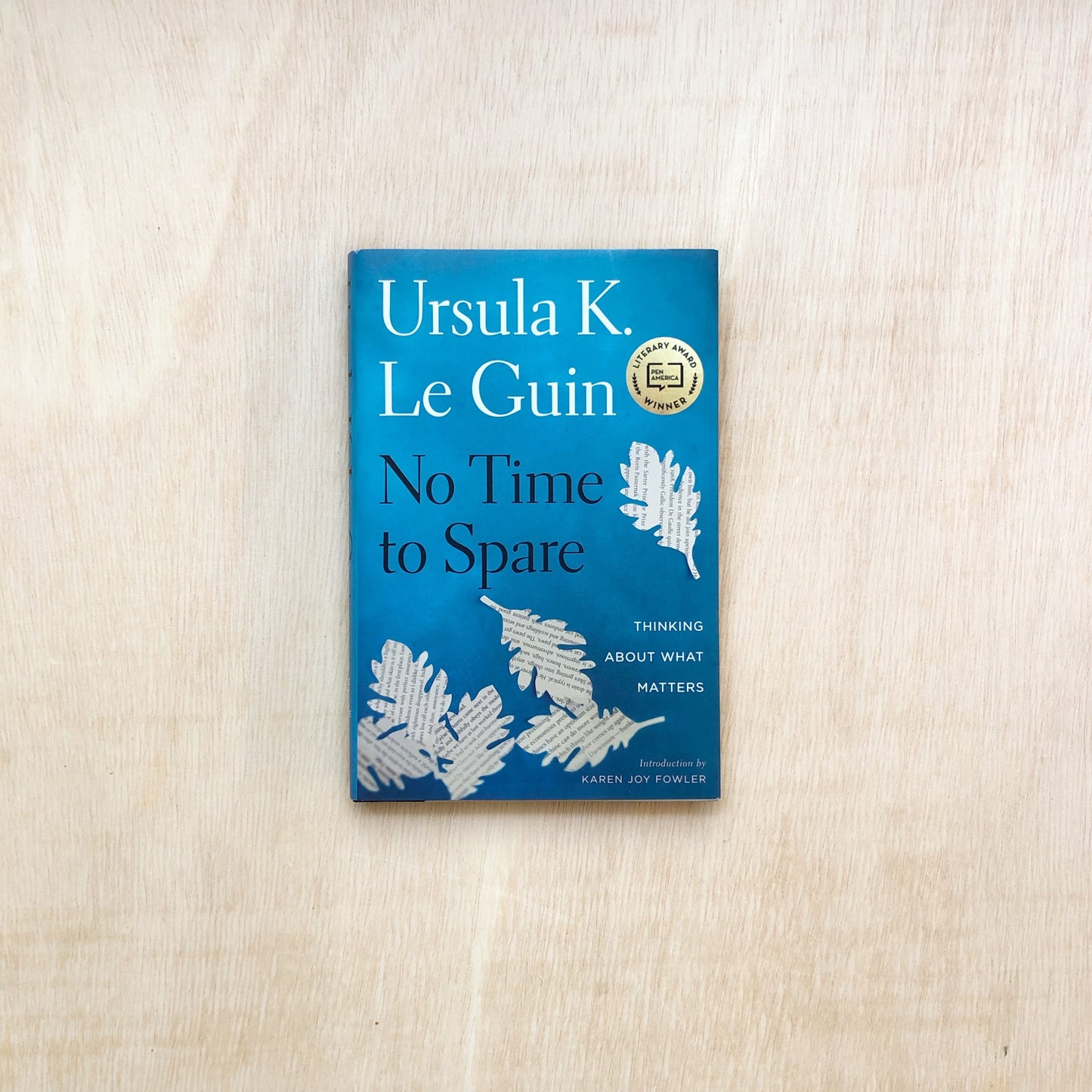 No Time to Spare: Thinking about what matters - Hardcover