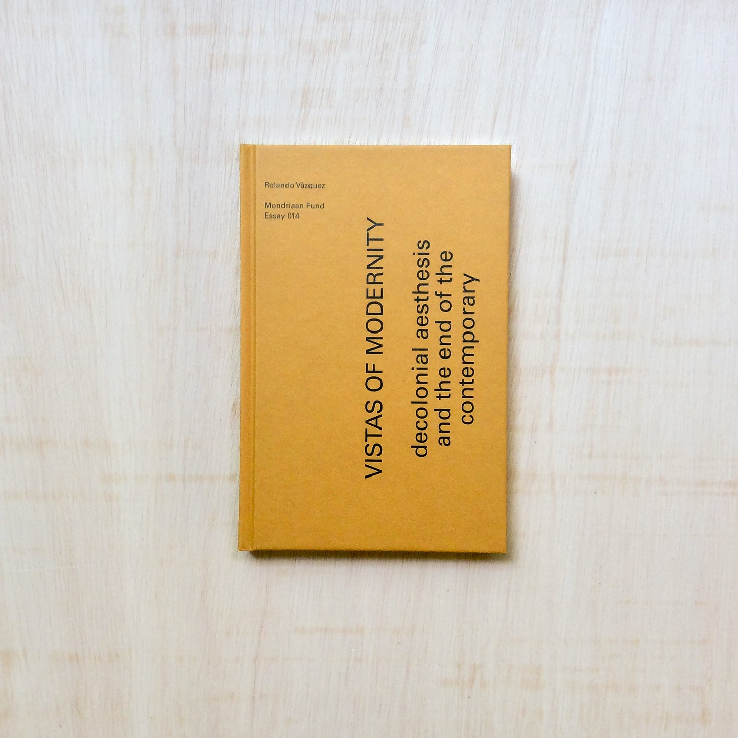 Vistas of Modernity – Decolonial Aesthesis And The End Of The