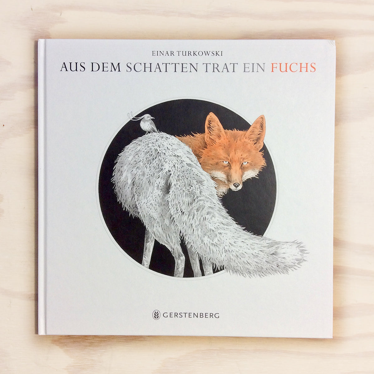 Aus dem Schatten trat ein Fuchs