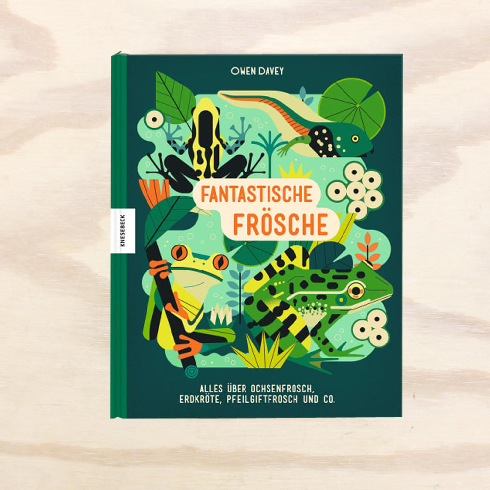 Fantastische Frösche - Alles über Ochsenfrosch, Erdkröte, Pfe