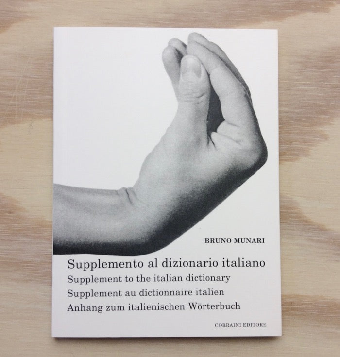 Anhang zum italienischen Wörterbuch - Supplemento al dizionario italiano - Supplement to the italian dictionary