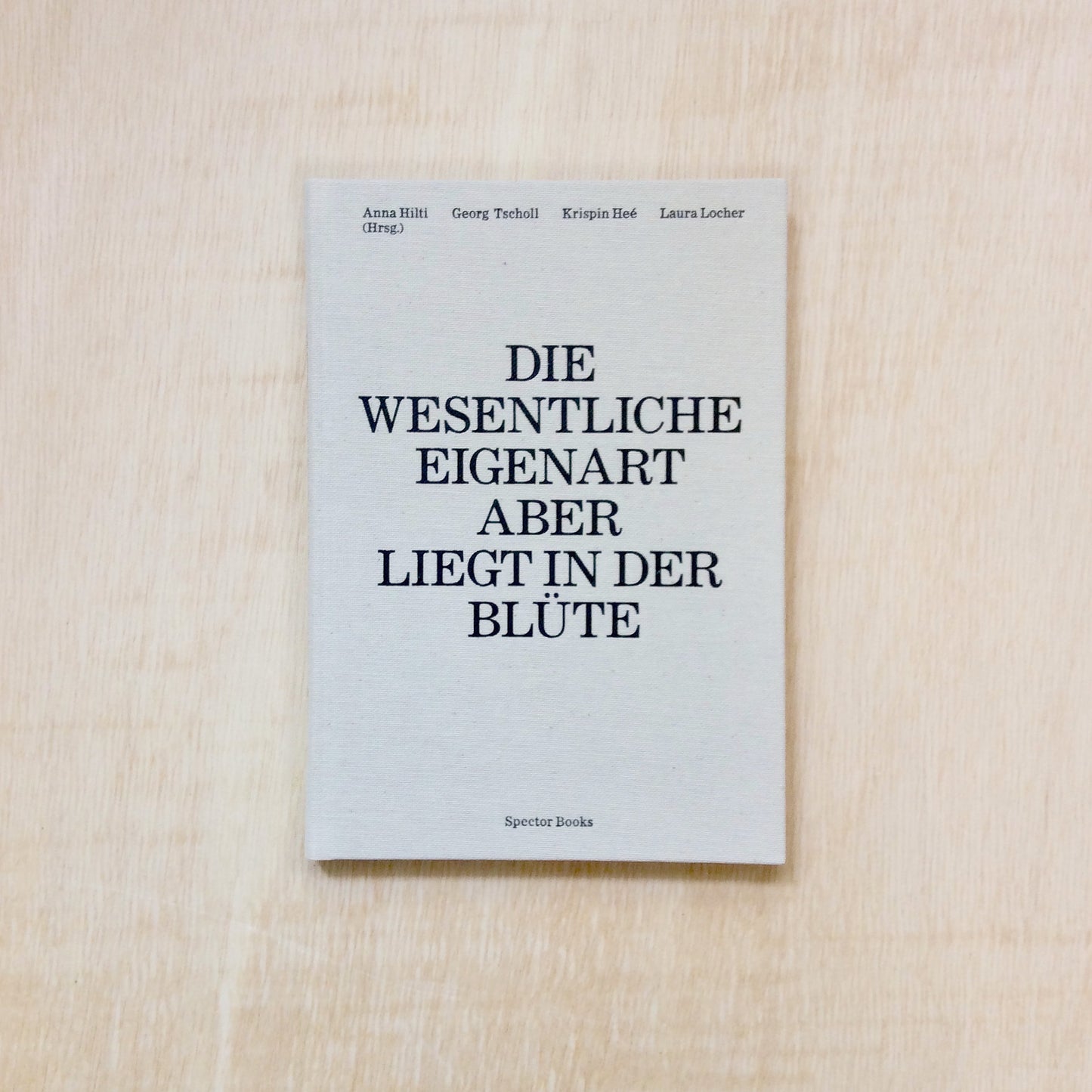 Die wesentliche Eigenart aber liegt in der Blüte