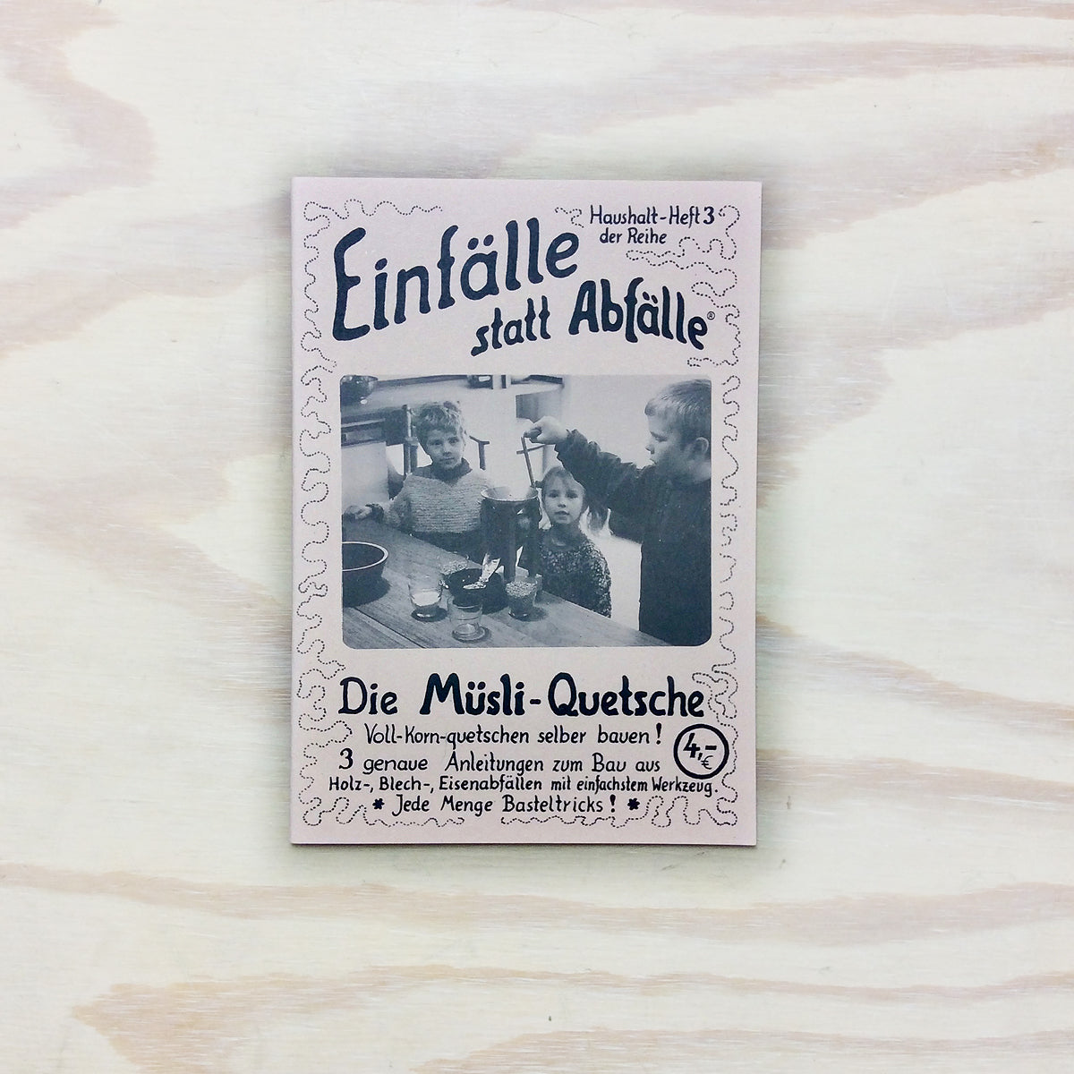Einfälle statt Abfälle: Die Müsli-Quetsche