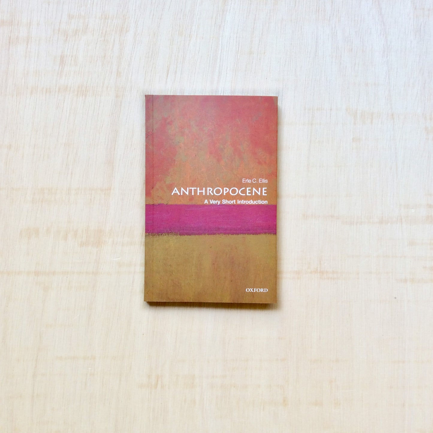 Anthropocene - A Very Short Introduction