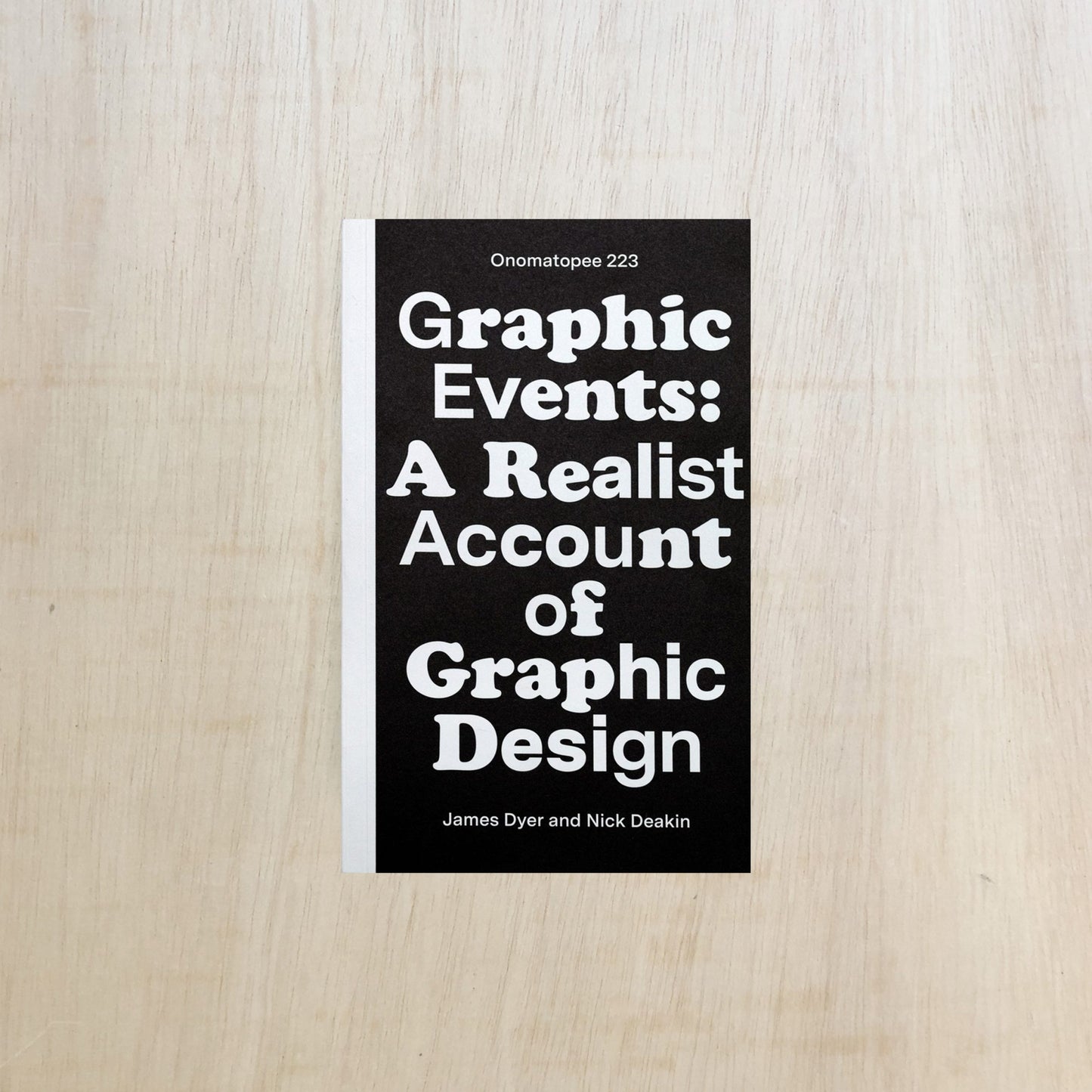 Graphic Events - A Realist Account of Graphic Design