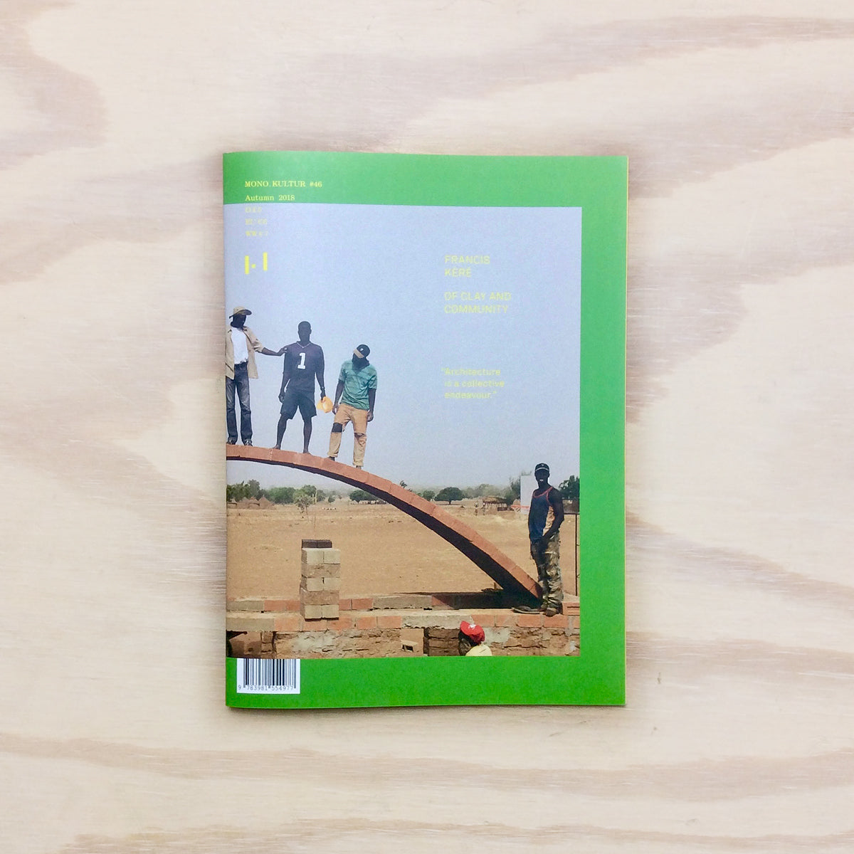 mono.kultur #46 - Francis Kéré