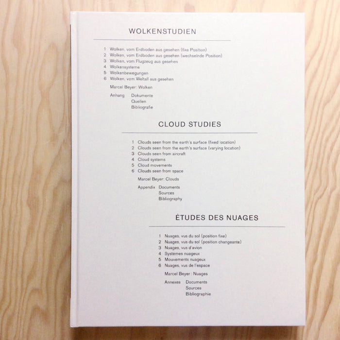 Wolkenstudien. Cloud Studies. Études des nuages