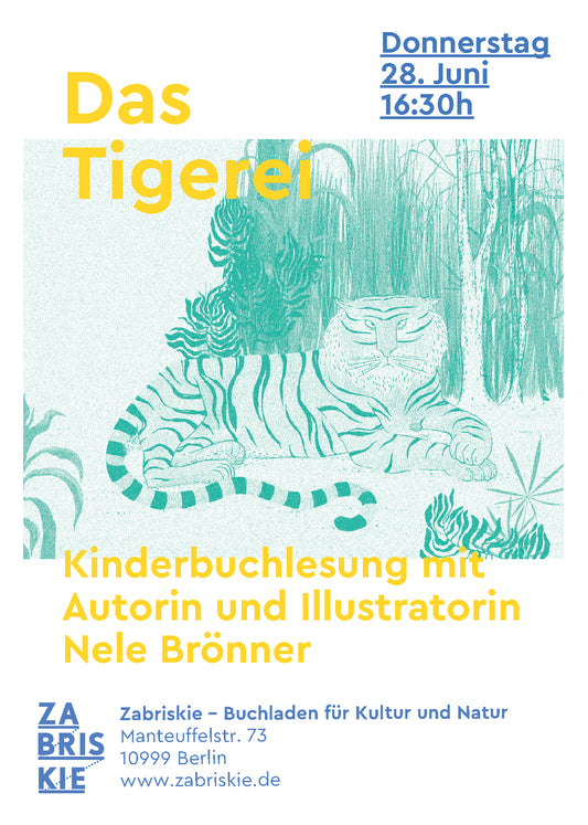 Kinderbuchlesung mit Nele Brönner: Das Tigerei