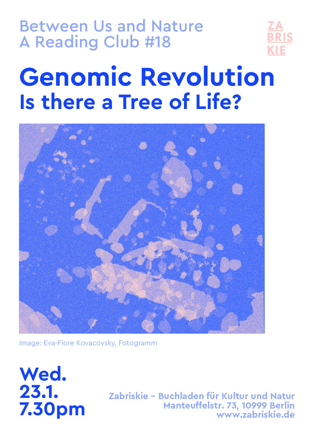 Between Us and Nature – A Reading Club #18: „Genomic Revolution - Is there a Tree of Life?“