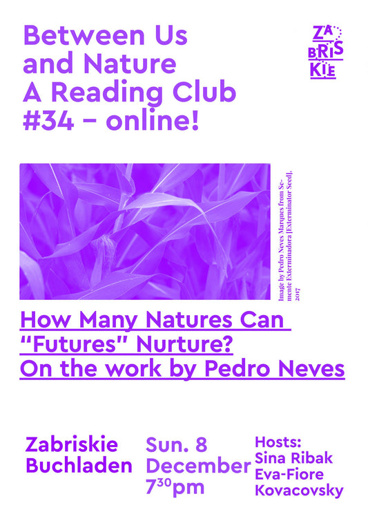 Between Us and Nature – A Reading Club #34 - Online! - within the Artist Film Festival at HOME (Manchester)