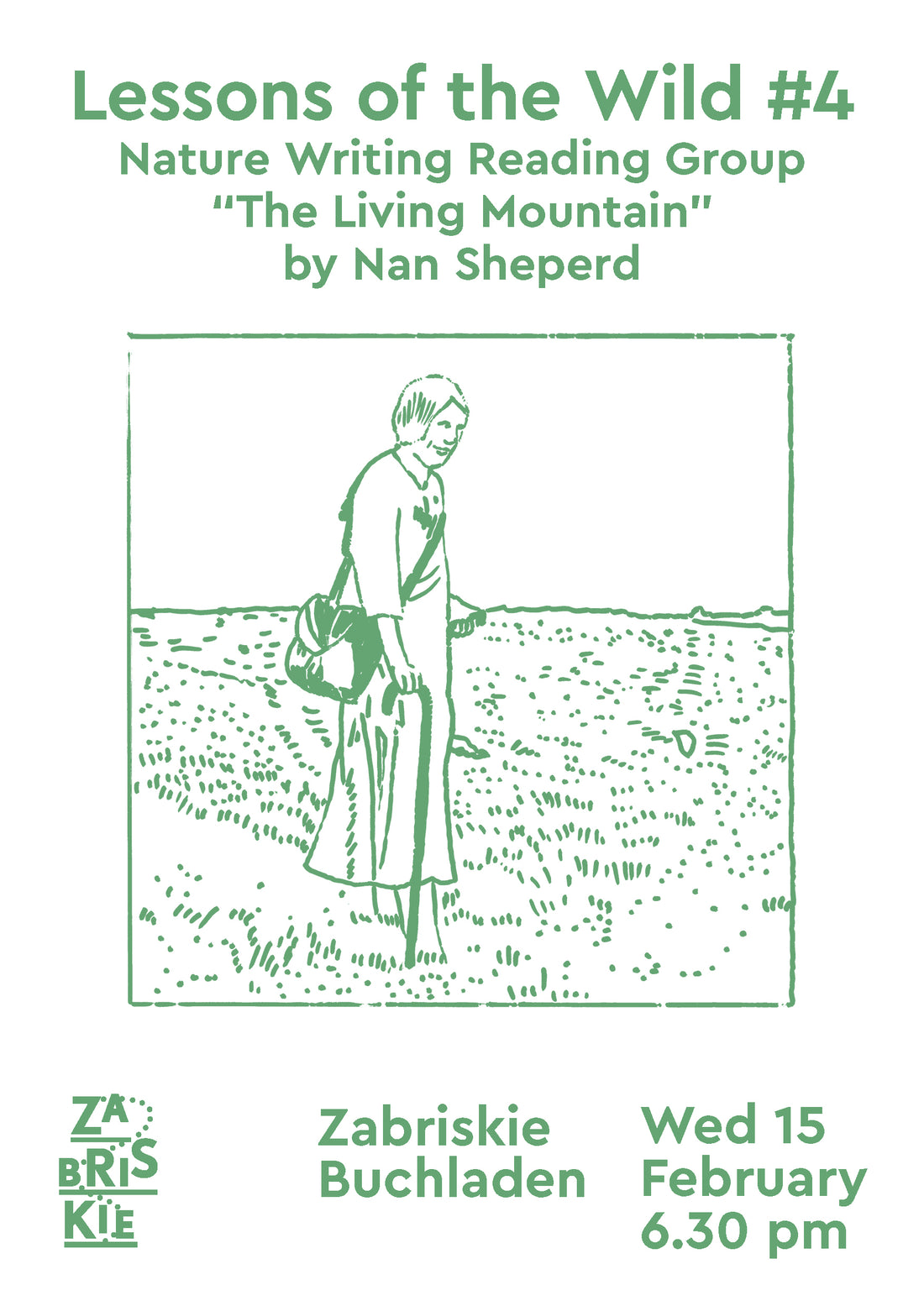 Lessons of the Wild #4. Nature Writing Reading Group. “The Living Mountain” by Nan Shepherd