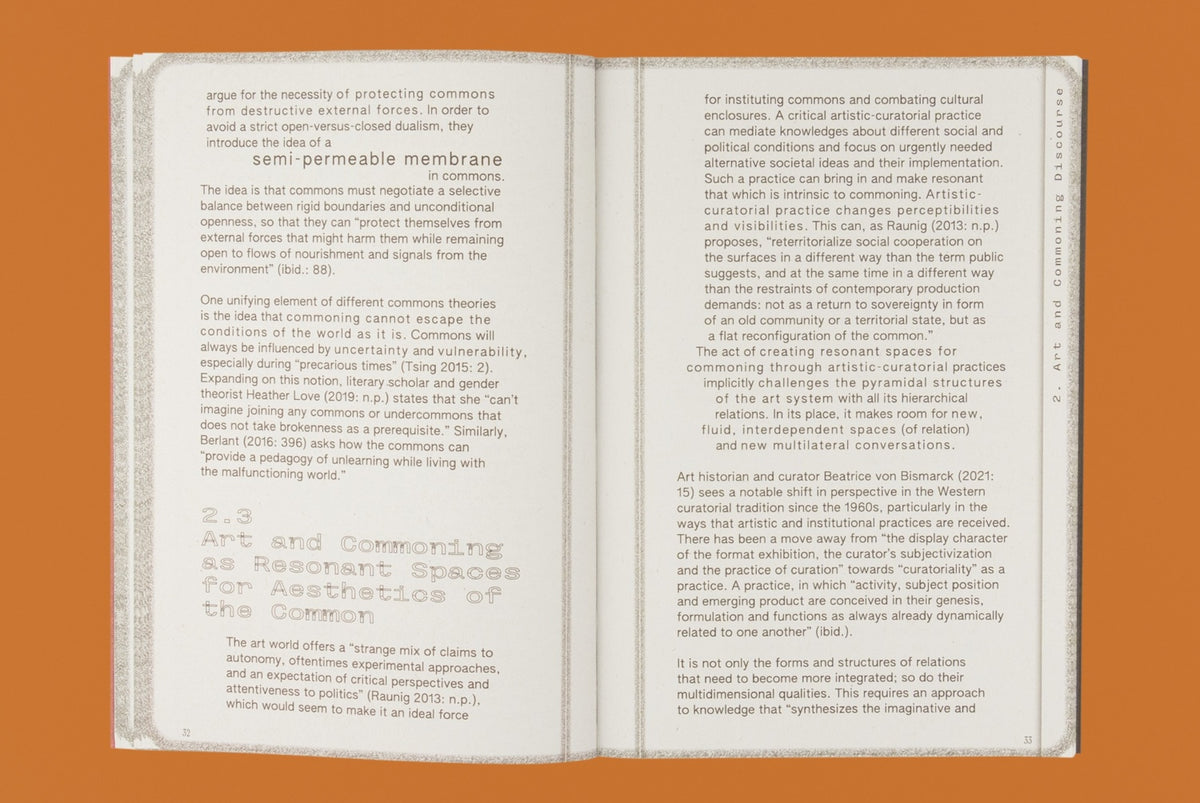 Commoning Art: Activating the Transformative Potential of Commons in the Arts