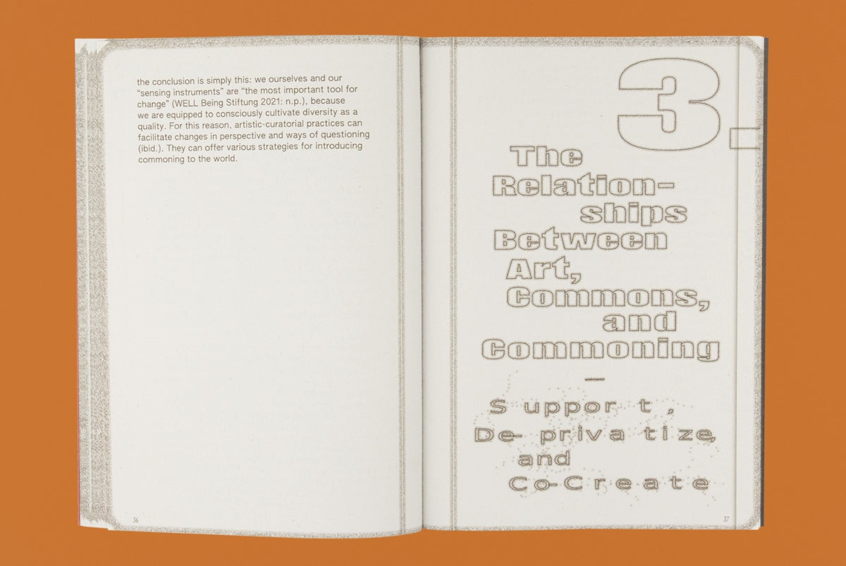 Commoning Art: Activating the Transformative Potential of Commons in the Arts