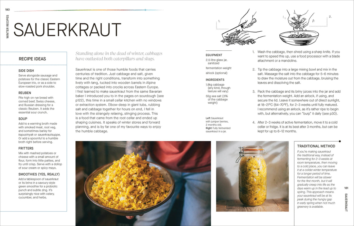 A Year of Fermentation. A Seasonal Guide to the Art & Science of Fermentation.