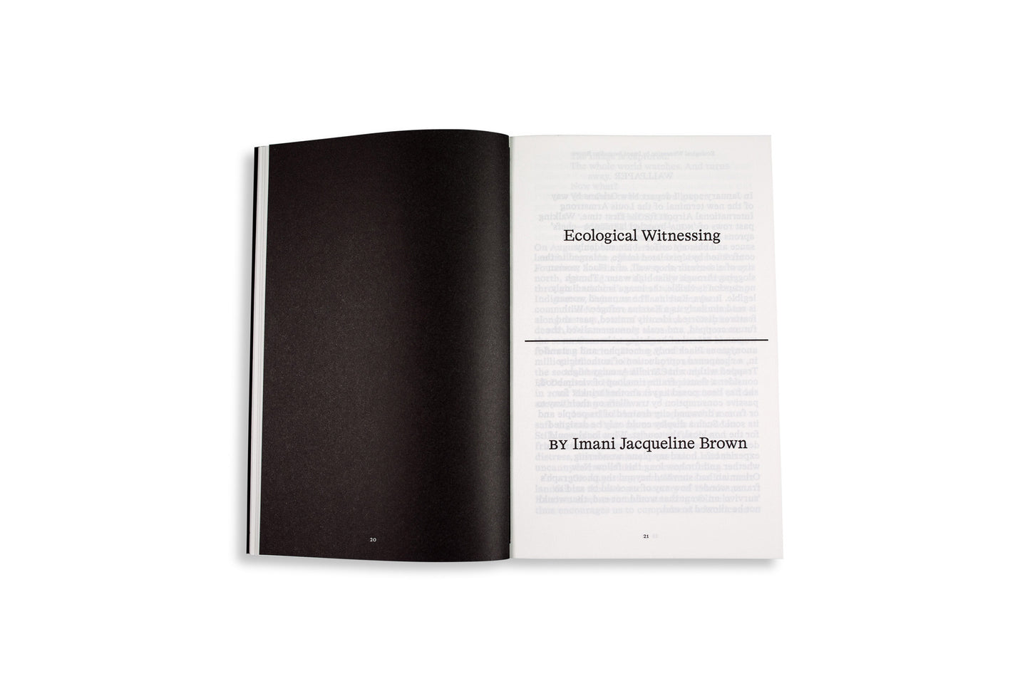 Fieldwork for Future Ecologies - Radical practice for art and art-based research