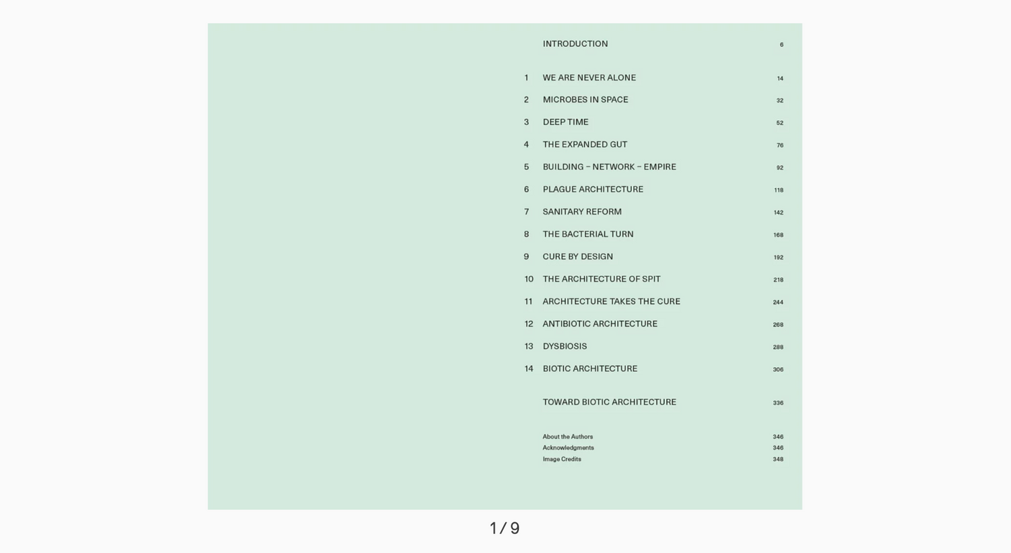 We the Bacteria. Notes Toward Biotic Architecture