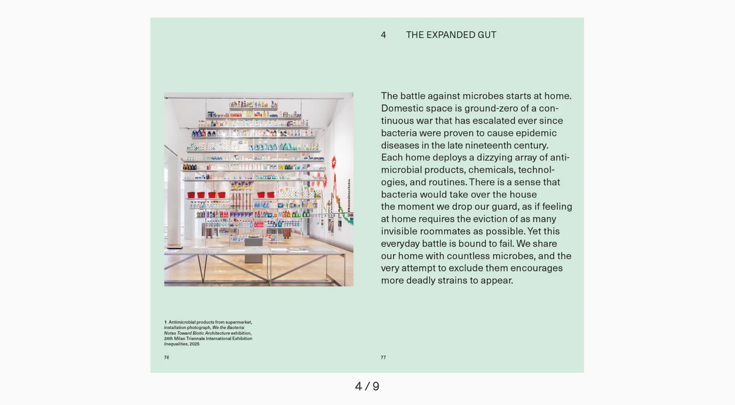 We the Bacteria. Notes Toward Biotic Architecture