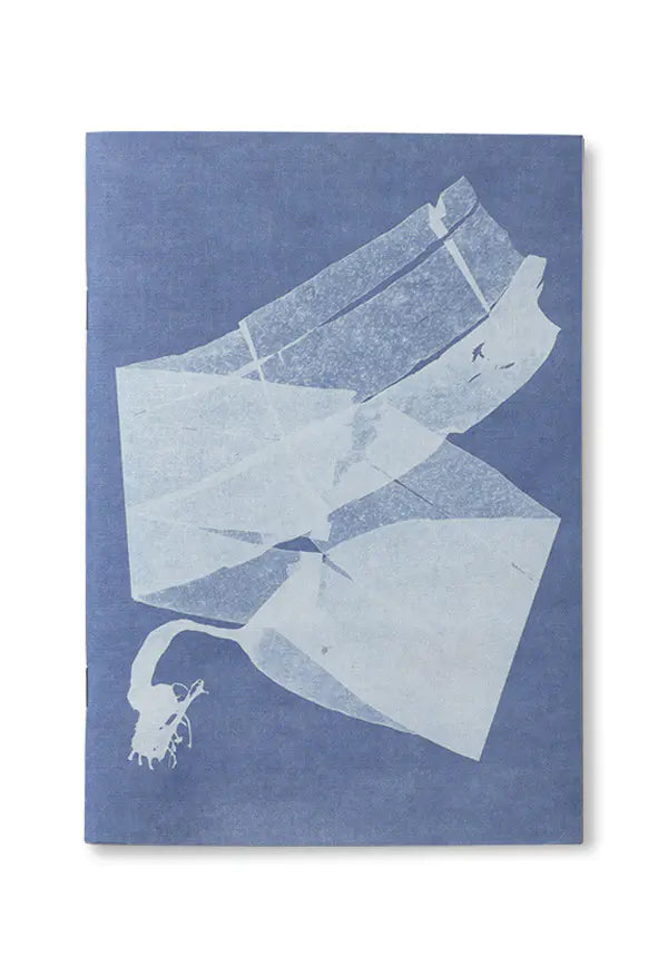 Notizbuch Reliefs - Sea Algae Cyanotype