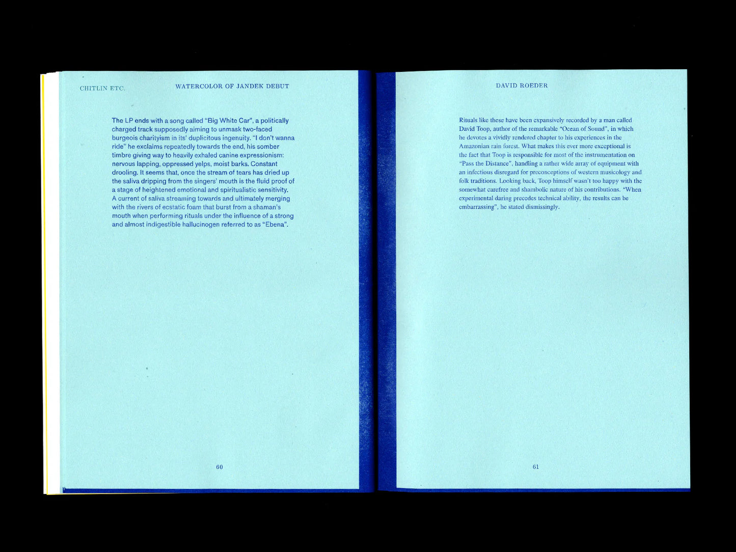 Watercolor of Jandek Debut: Music Texts 2015-2020