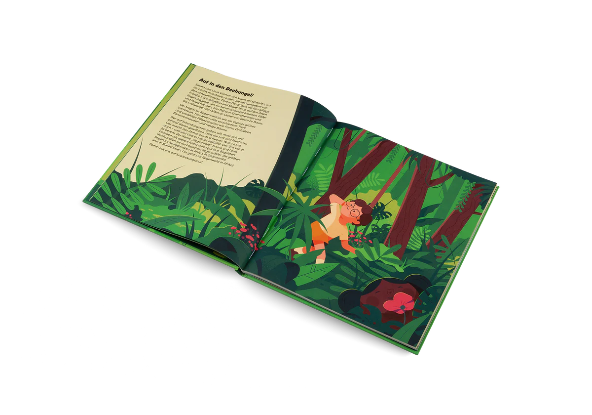 Entdecke den Regenwald - Emma und Louis' Abenteuer im Dschungel
