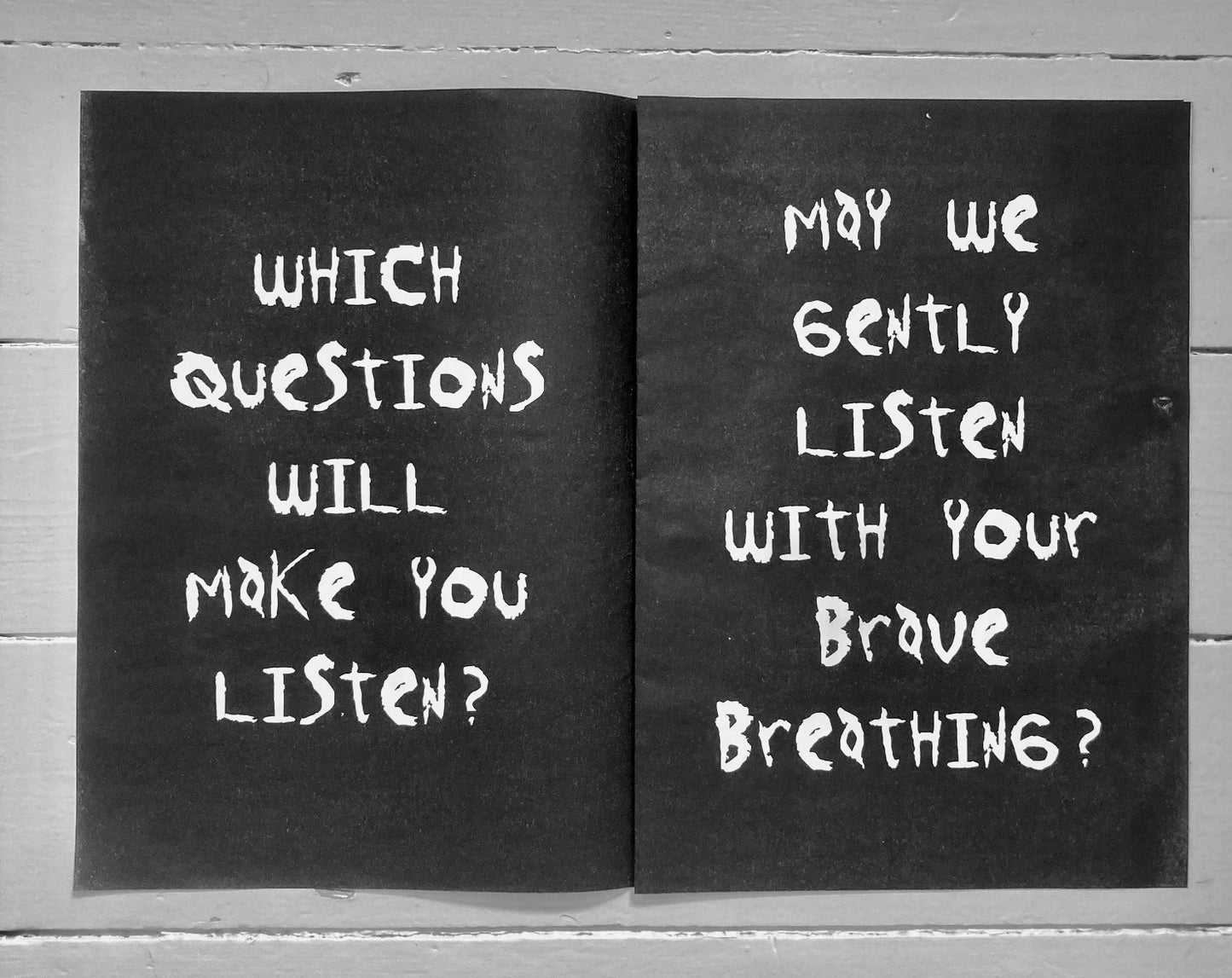 Protest Questions for Listening