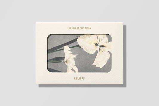 Postcards Reliefs - Japanese Flowers