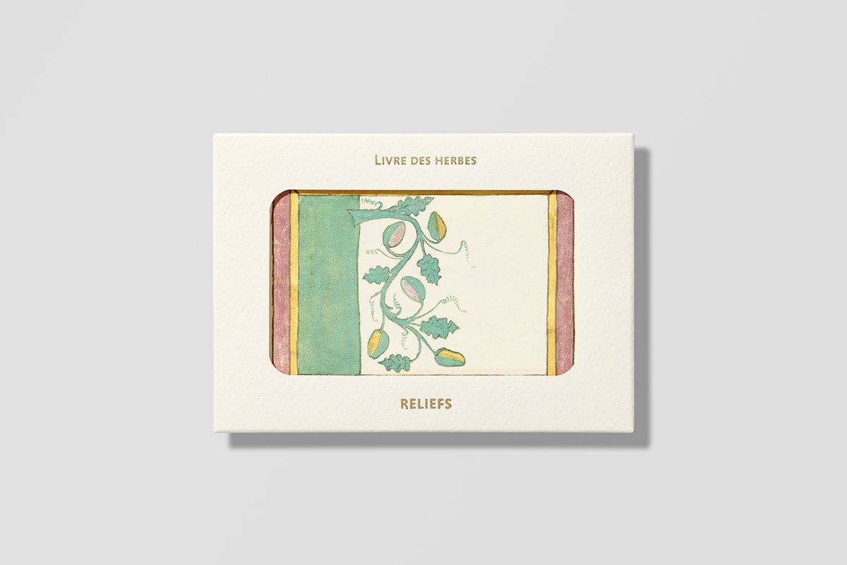 Postcards Reliefs - Book of Herbs