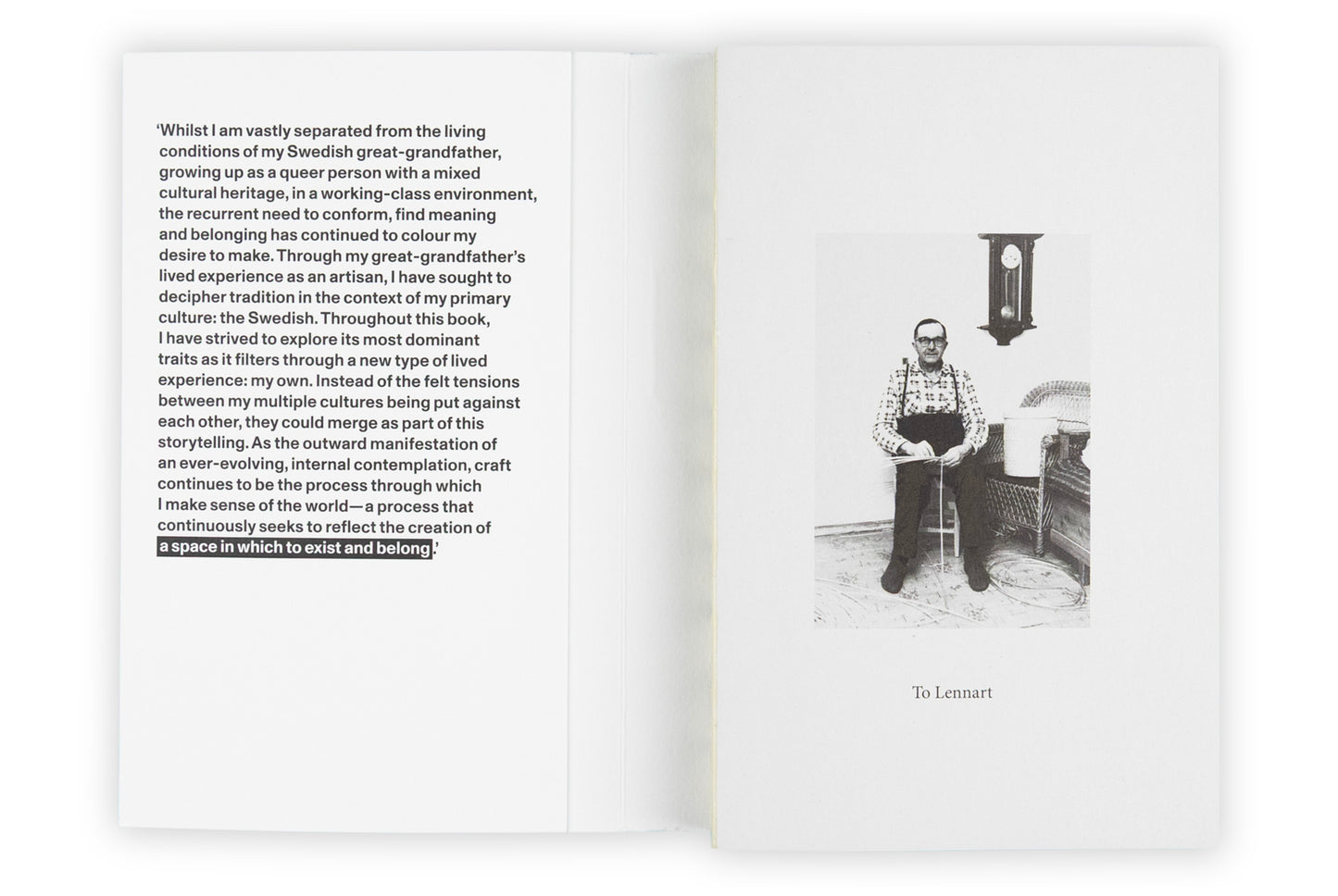 The l̶a̶s̶t̶ b̶a̶s̶k̶e̶t̶ makers from Risa. Crafting a plural kinship along tradition