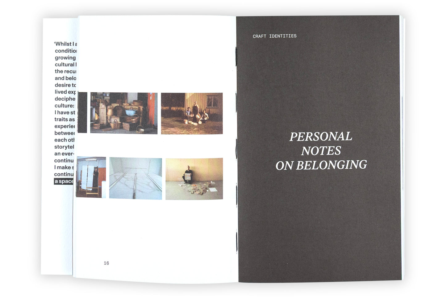 The l̶a̶s̶t̶ b̶a̶s̶k̶e̶t̶ makers from Risa. Crafting a plural kinship along tradition