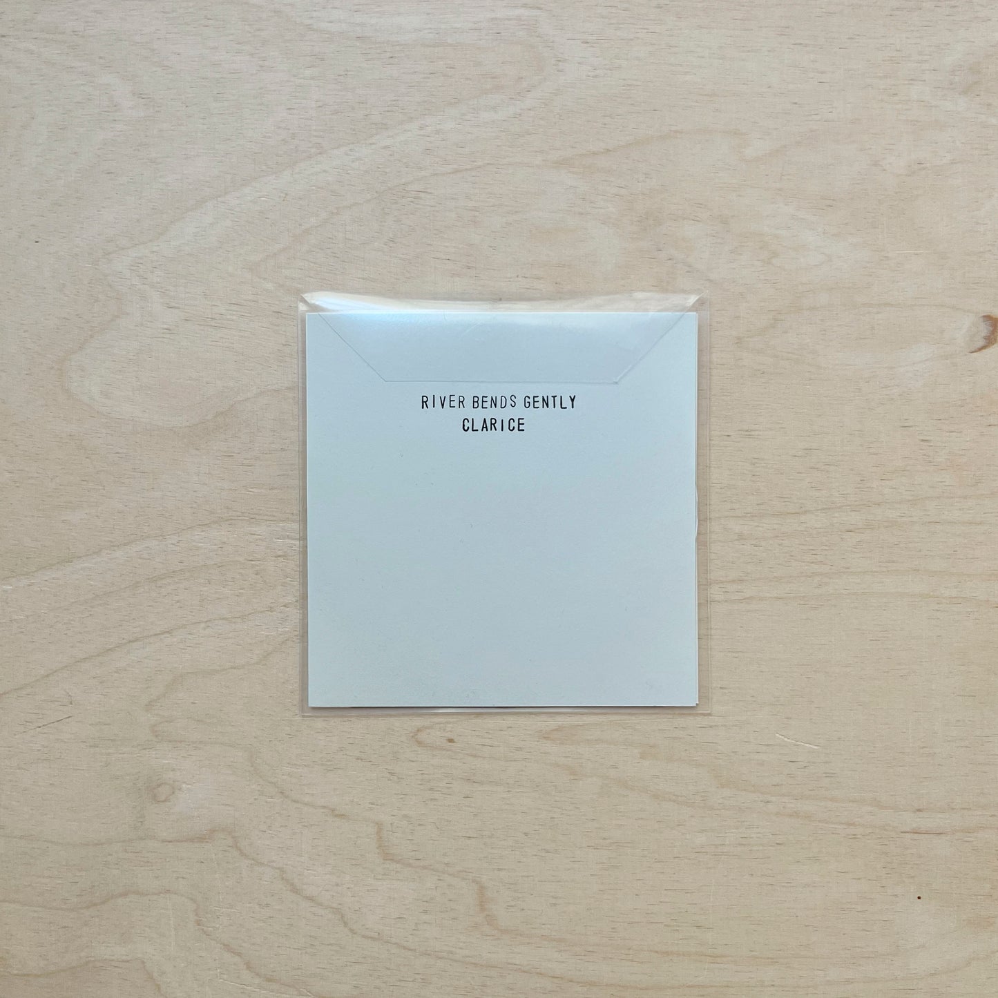 Clarice - River Bends Gently - CD