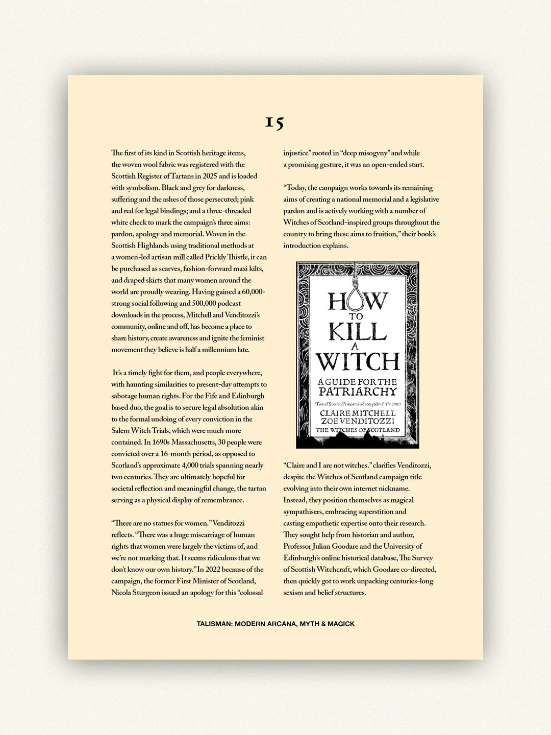 Talisman Zine - Modern Arcana - Myth & Magick