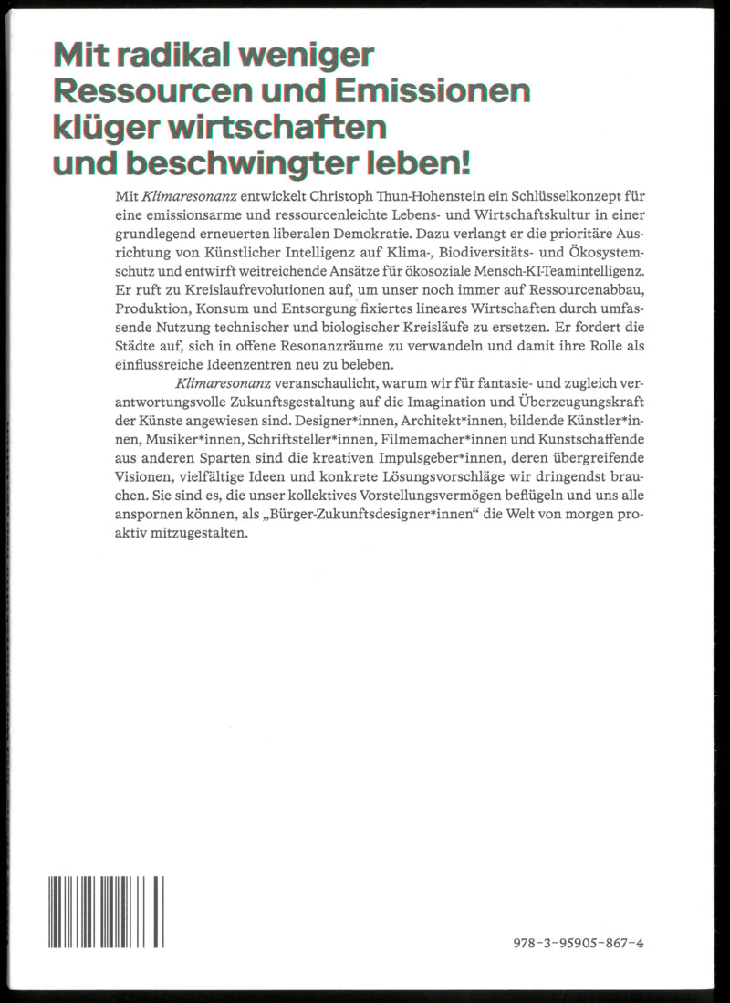 Klimaresonanz Unsere Lebens- und Wirtschaftskultur neu gestalten